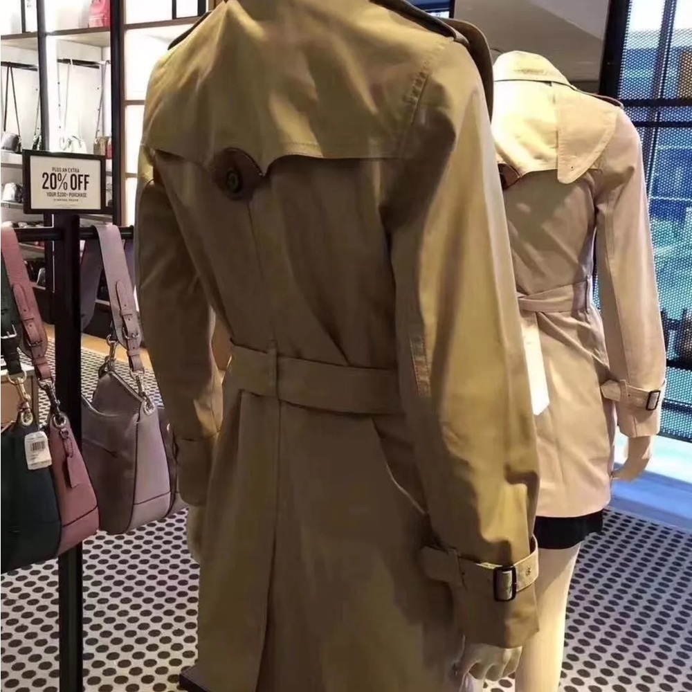 Coach Tan Trench Brand new - Picture 11 of 13